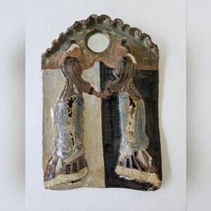 Antique painting, Antique Trumeau mirror/painting